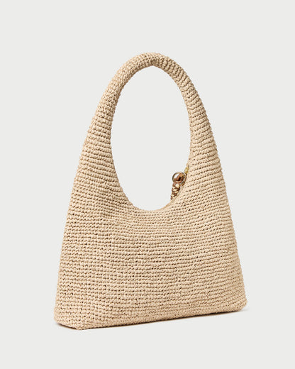 Willow Natural Woven Hobo Bag | Loeffler Randall Women