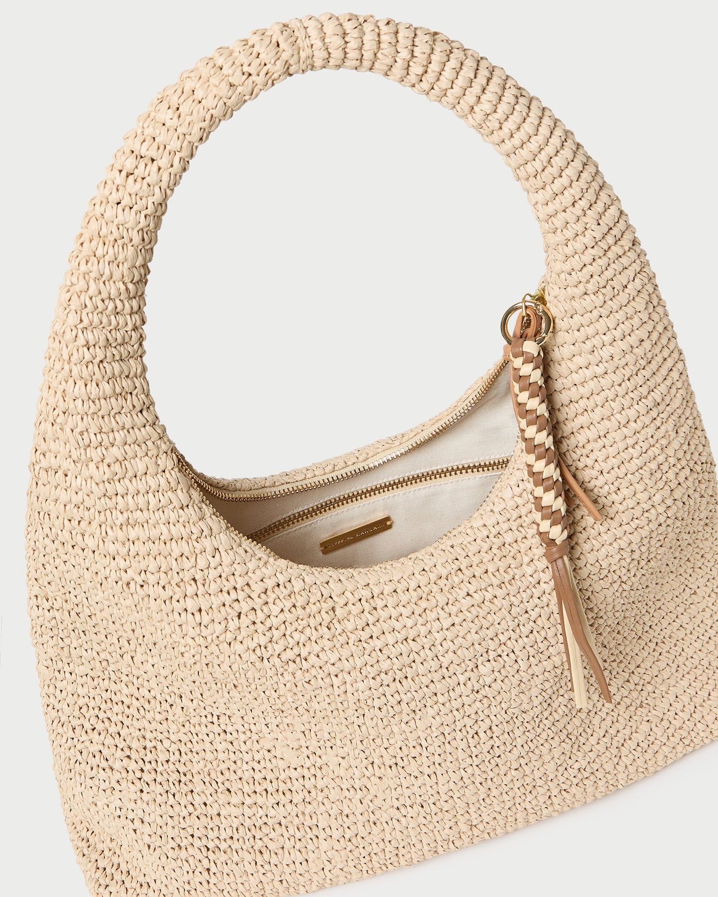 Willow Natural Woven Hobo Bag | Loeffler Randall Women