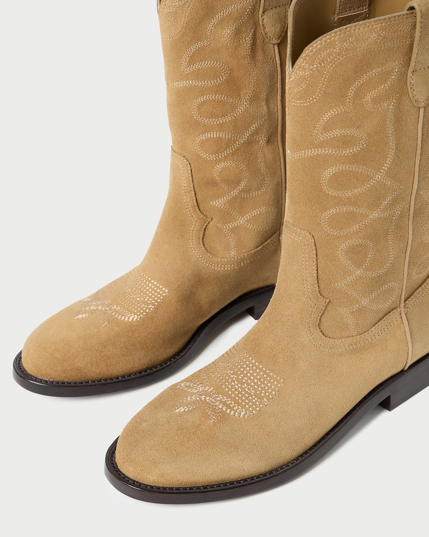 Jett Sand Suede Calf Boot | Loeffler Randall Women