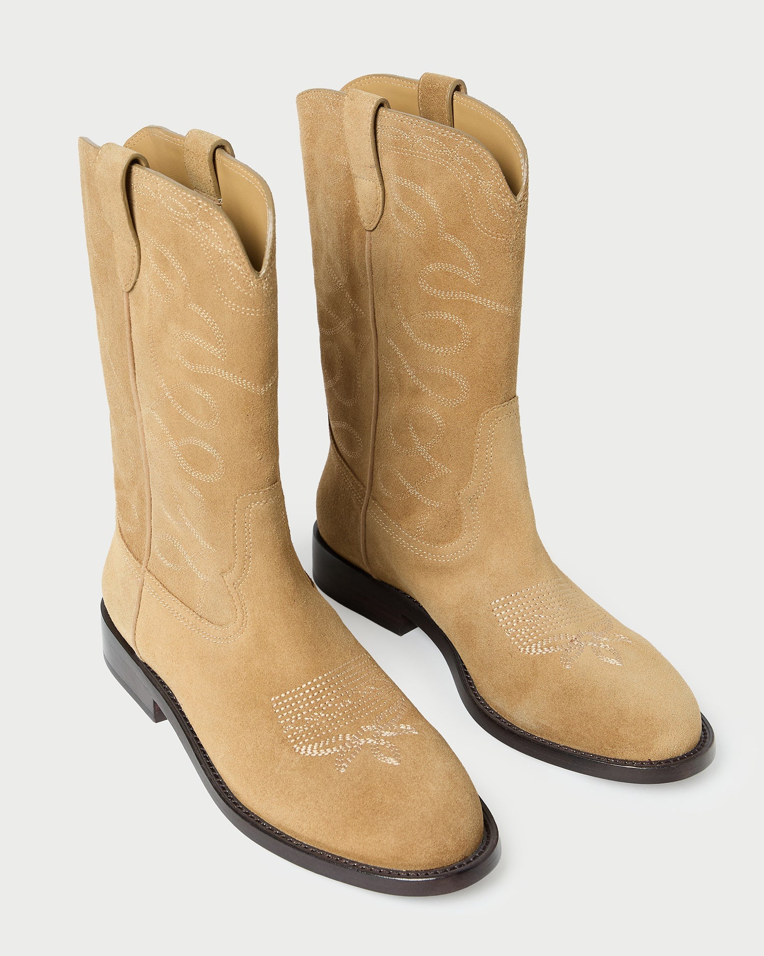Jett Sand Suede Calf Boot | Loeffler Randall Women
