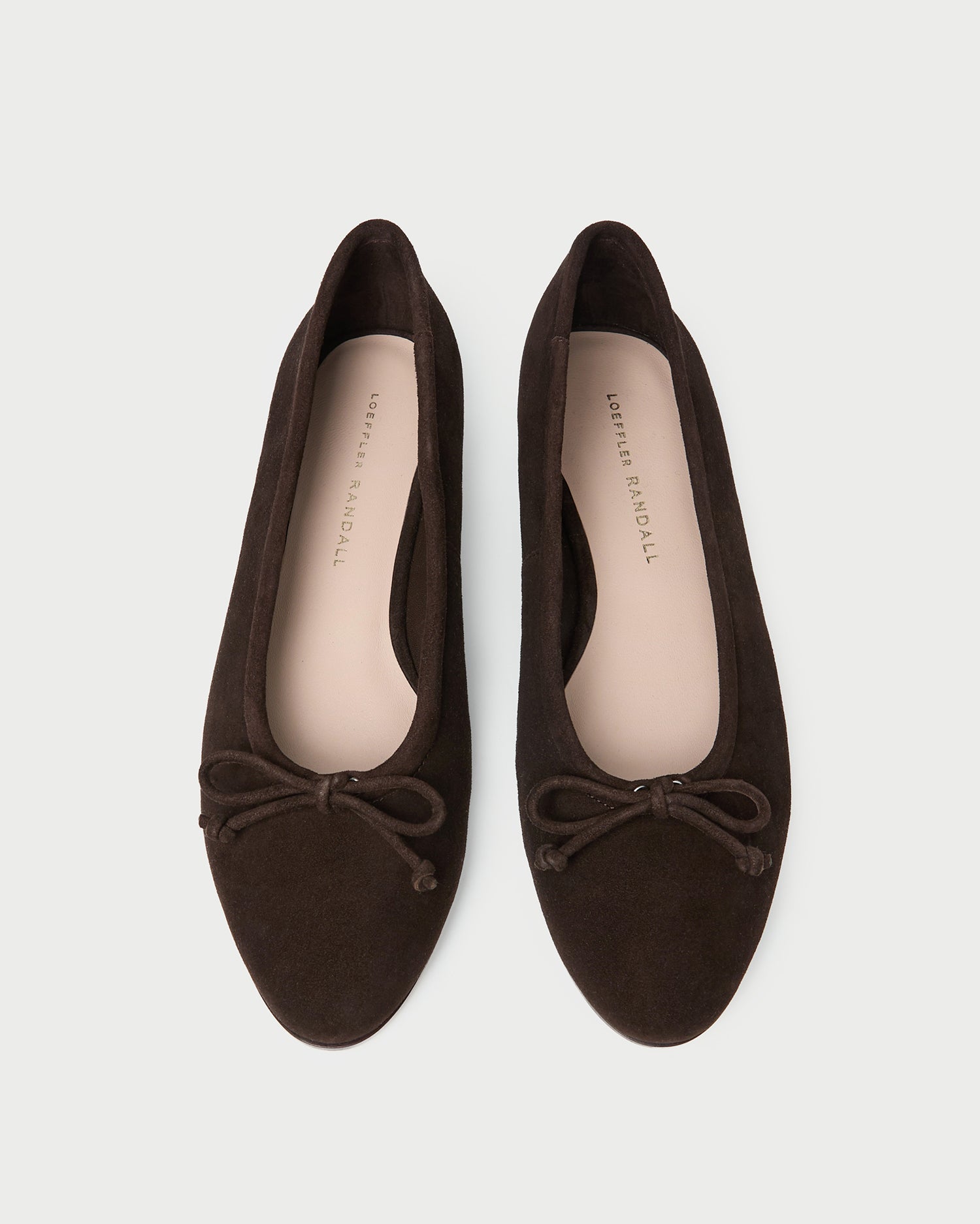 Noelle Brown Suede Ballet Flat | Loeffler Randall Women