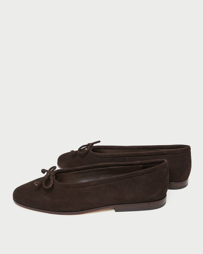 Noelle Brown Suede Ballet Flat | Loeffler Randall Women