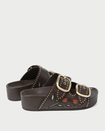 Eve Brown Tulip Two-Band Sandal | Loeffler Randall Women