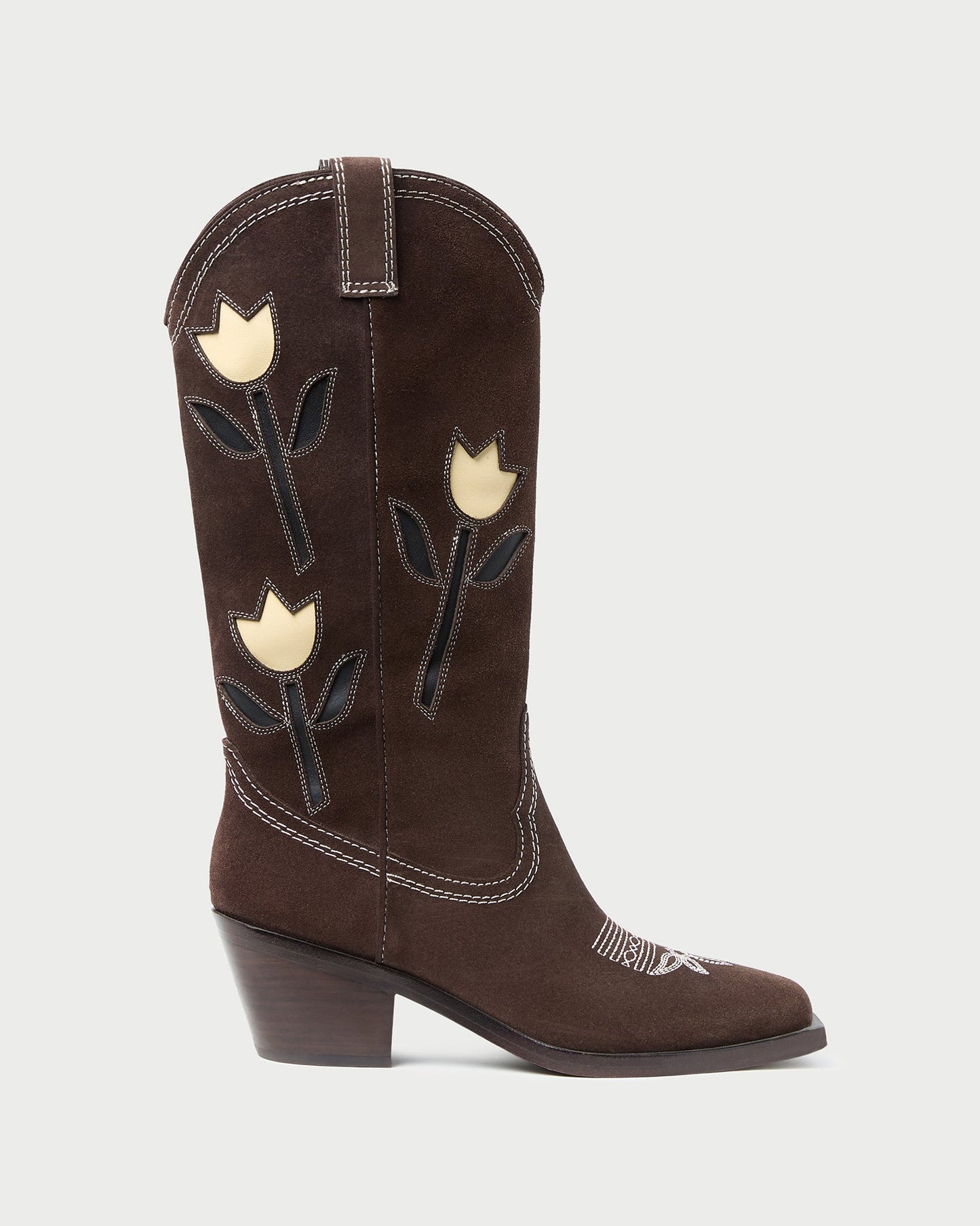 Wilder Brown Suede Tulip Boot | Loeffler Randall Women