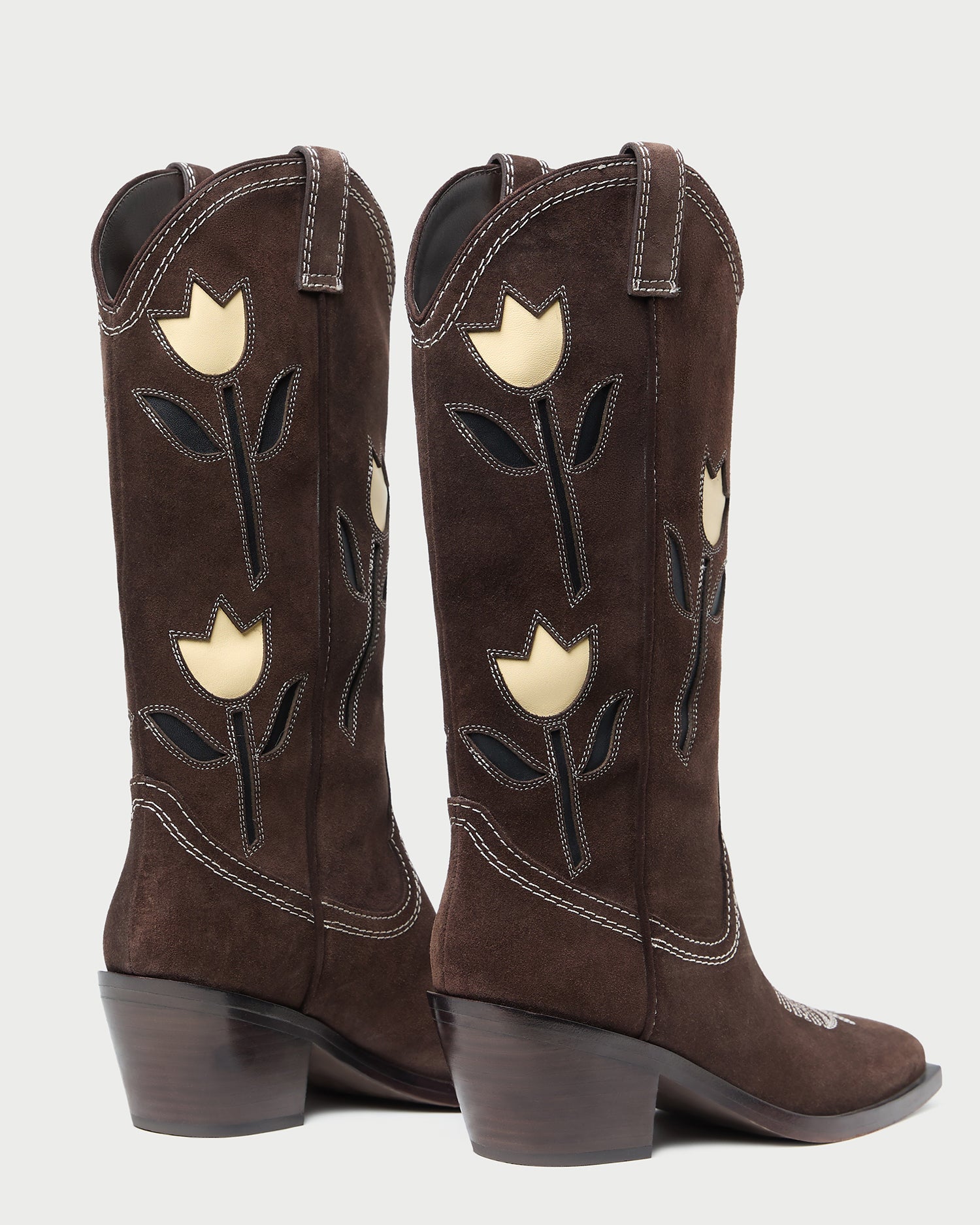 Wilder Brown Suede Tulip Boot | Loeffler Randall Women