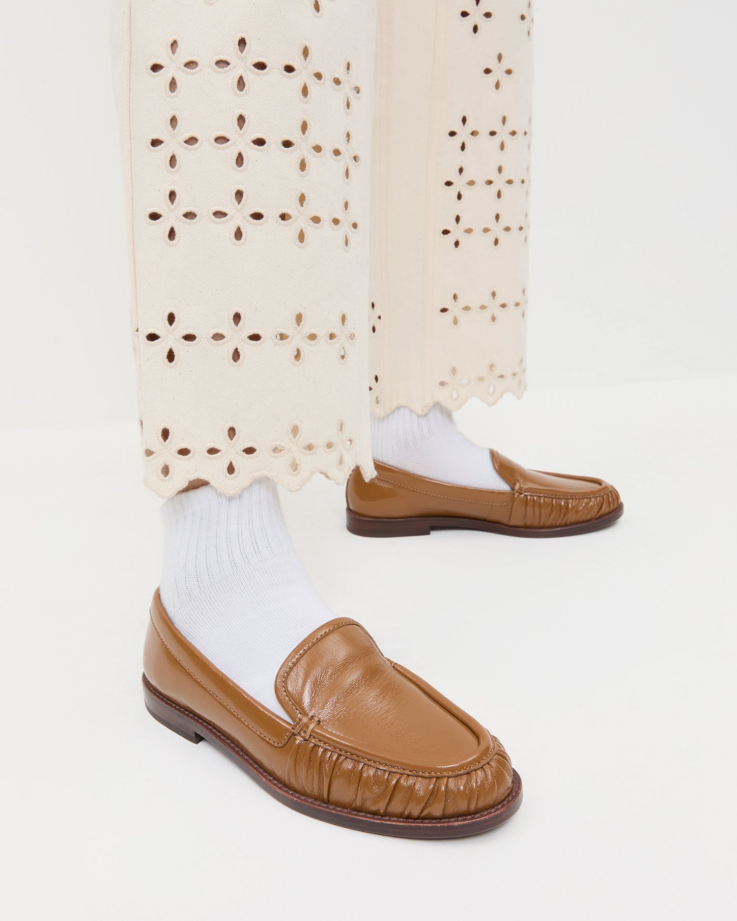 Lucille Safari Leather Loafer | Loeffler Randall Women