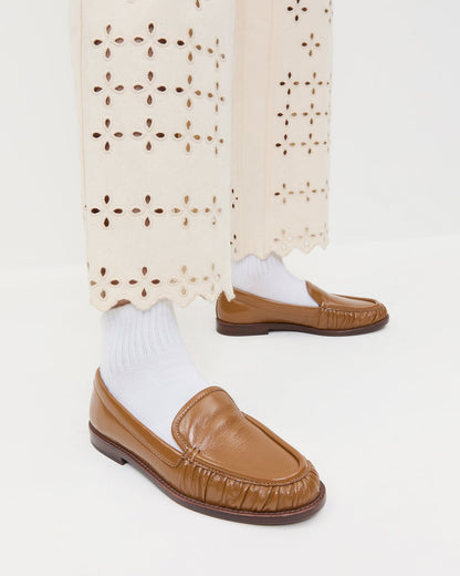 Lucille Safari Leather Loafer | Loeffler Randall Women