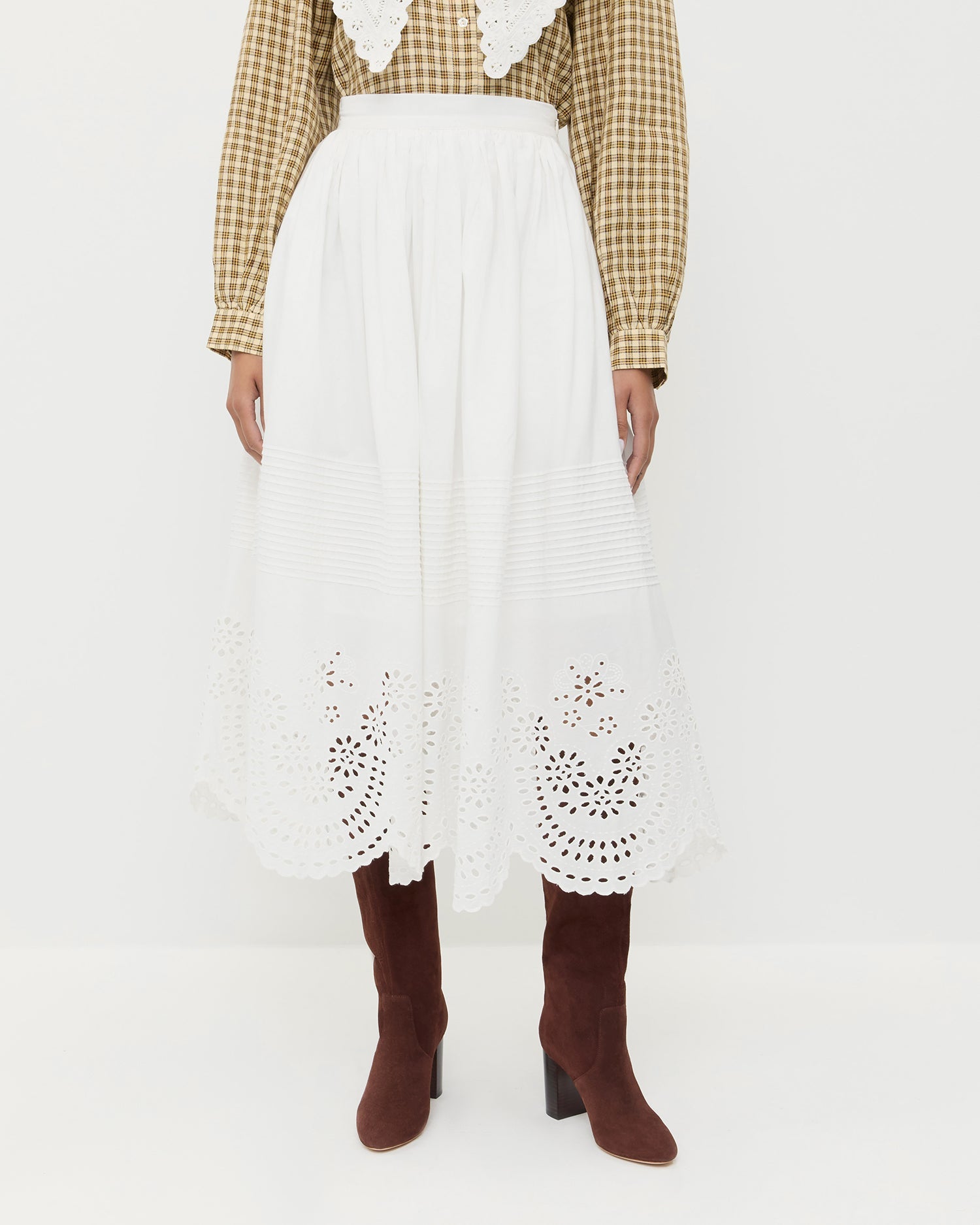 Tinsley Broderie Skirt | Loeffler Randall Women