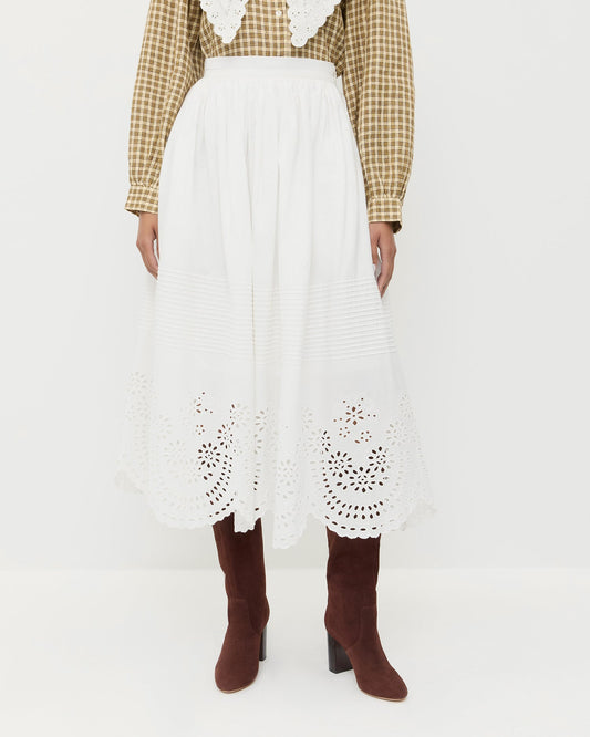 Tinsley Broderie Skirt | Loeffler Randall Women