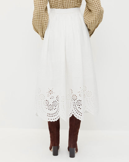 Tinsley Broderie Skirt | Loeffler Randall Women