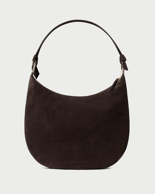 Morgan Brown Suede Shoulder Bag | Loeffler Randall Women