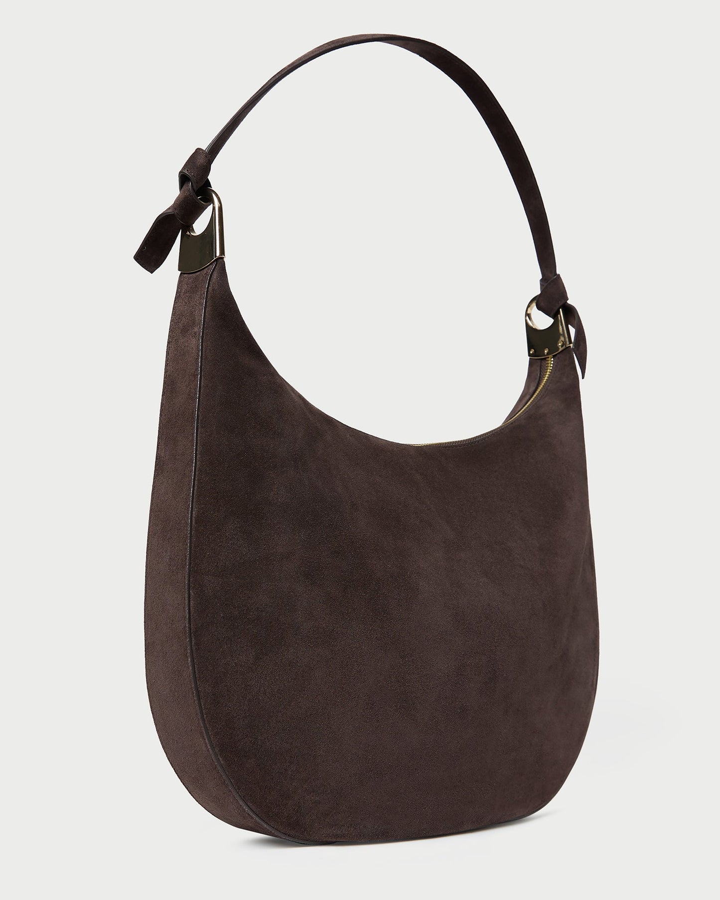 Morgan Brown Suede Shoulder Bag | Loeffler Randall Women