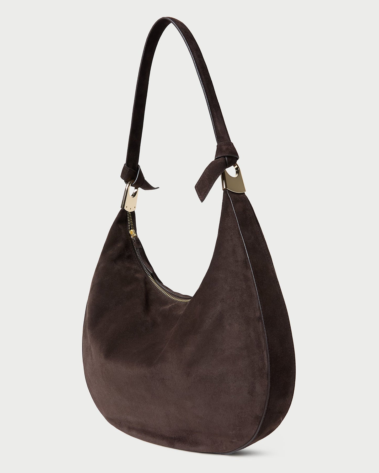 Morgan Brown Suede Shoulder Bag | Loeffler Randall Women