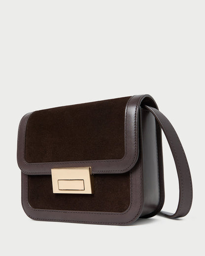 Desi Brown Suede Crossbody | Loeffler Randall Women