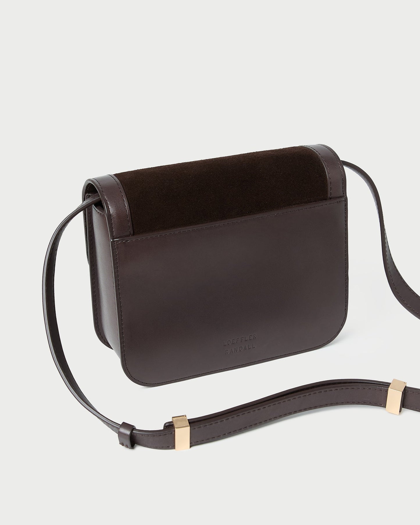 Desi Brown Suede Crossbody | Loeffler Randall Women