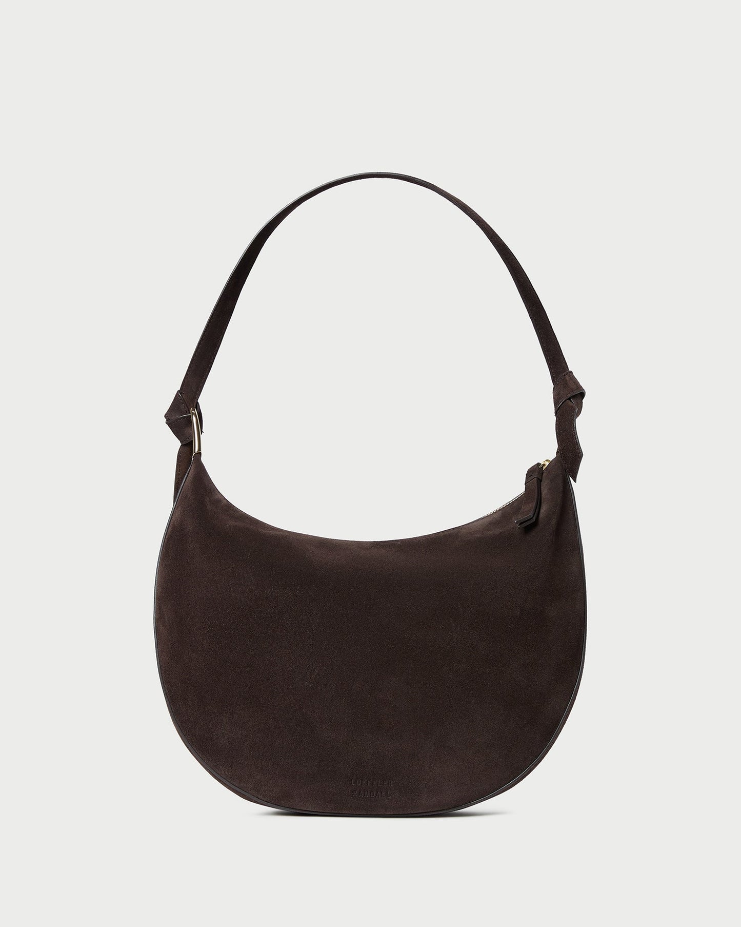 Harlow Brown Suede Shoulder Bag | Loeffler Randall Women