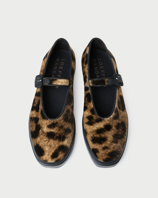 Cooper Leopard Velvet Mary Jane Sneaker | Loeffler Randall Women