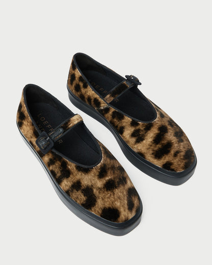 Cooper Leopard Velvet Mary Jane Sneaker | Loeffler Randall Women
