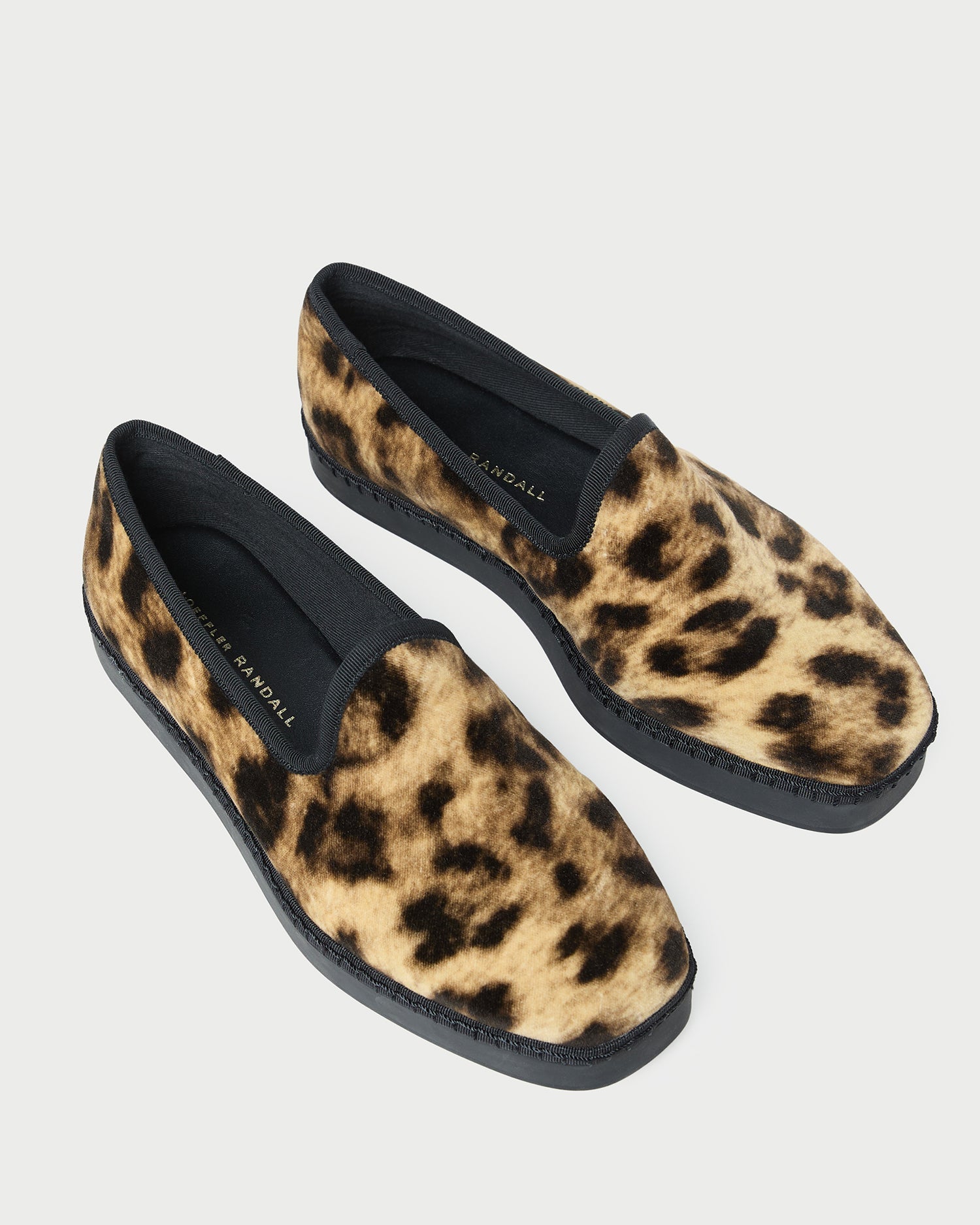 Mattie Leopard Velvet Slip-On Sneaker | Loeffler Randall Women