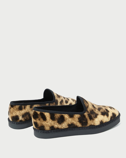 Mattie Leopard Velvet Slip-On Sneaker | Loeffler Randall Women