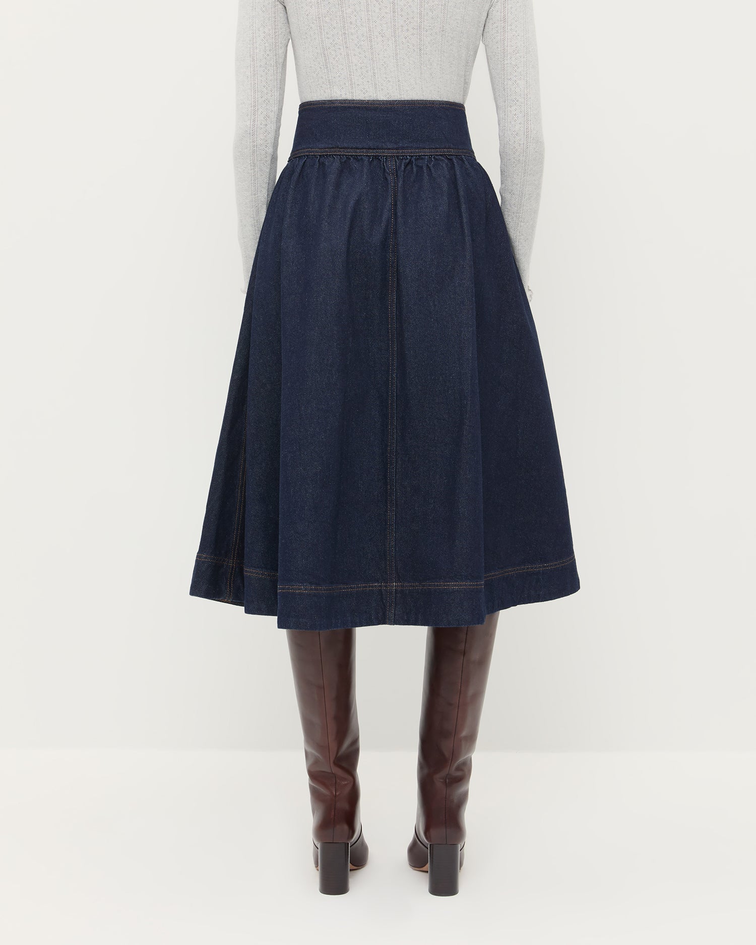 Ruthie Denim Skirt | Loeffler Randall Women