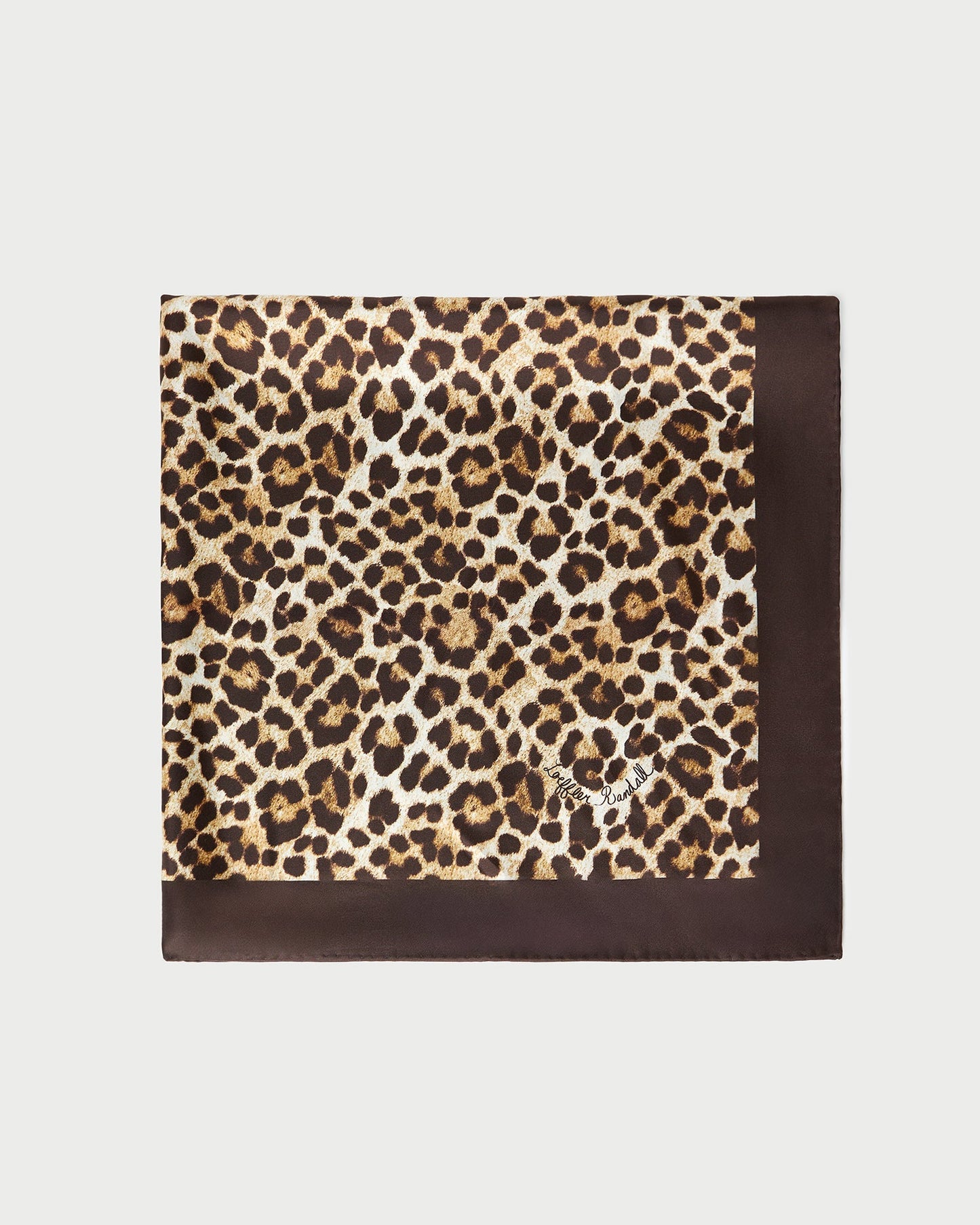 Beverly Leopard Silk Scarf | Loeffler Randall Women