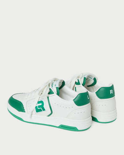 Topspin Cream/Green Court Sneaker | Loeffler Randall Women