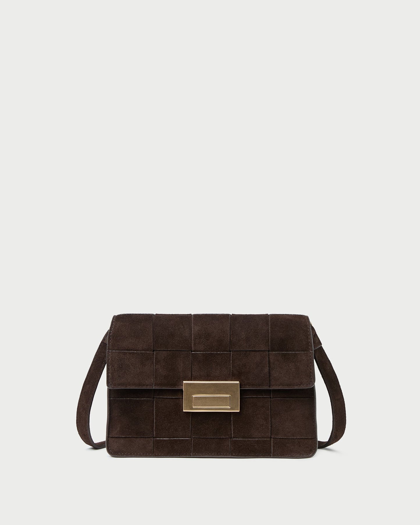 Delphine Brown Suede Shoulder Bag | Loeffler Randall Women