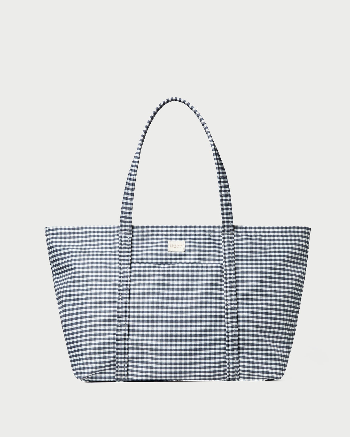 Dina Black/White Gingham Travel Tote | Loeffler Randall Women