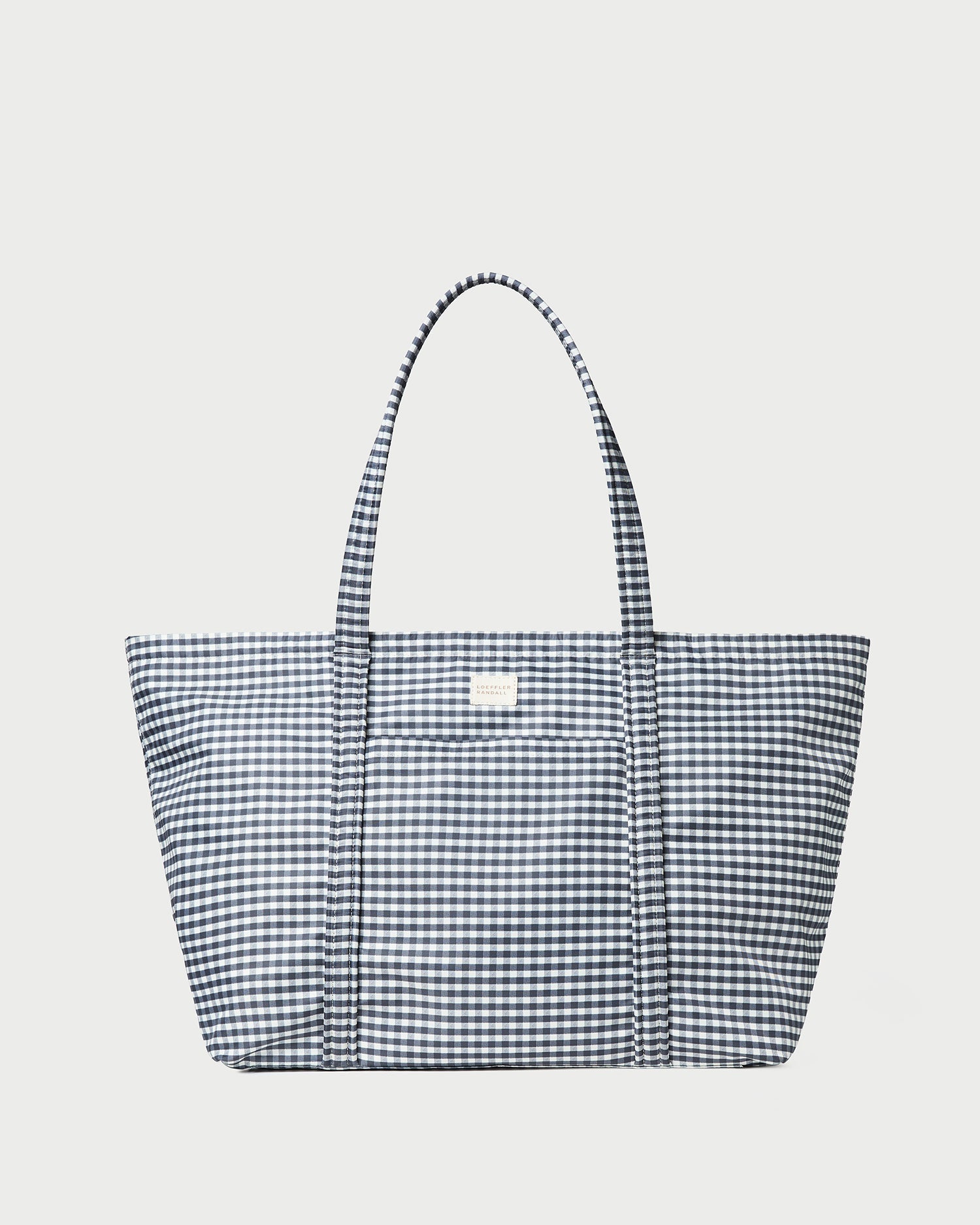 Dina Black/White Gingham Travel Tote | Loeffler Randall Women