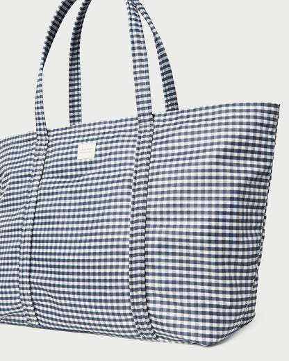 Dina Black/White Gingham Travel Tote | Loeffler Randall Women