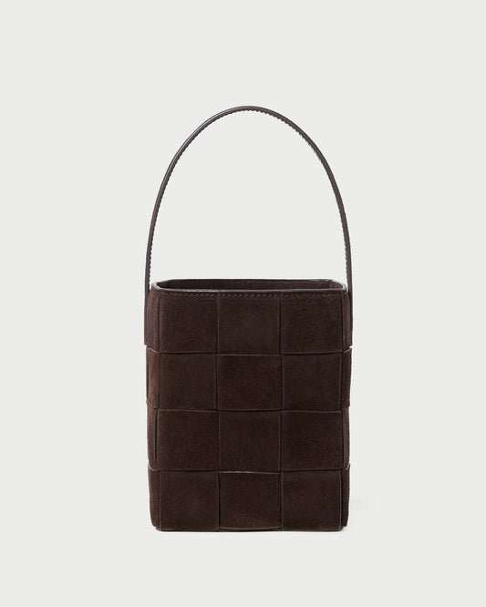 Laith Brown Suede Bucket Bag | Loeffler Randall Women