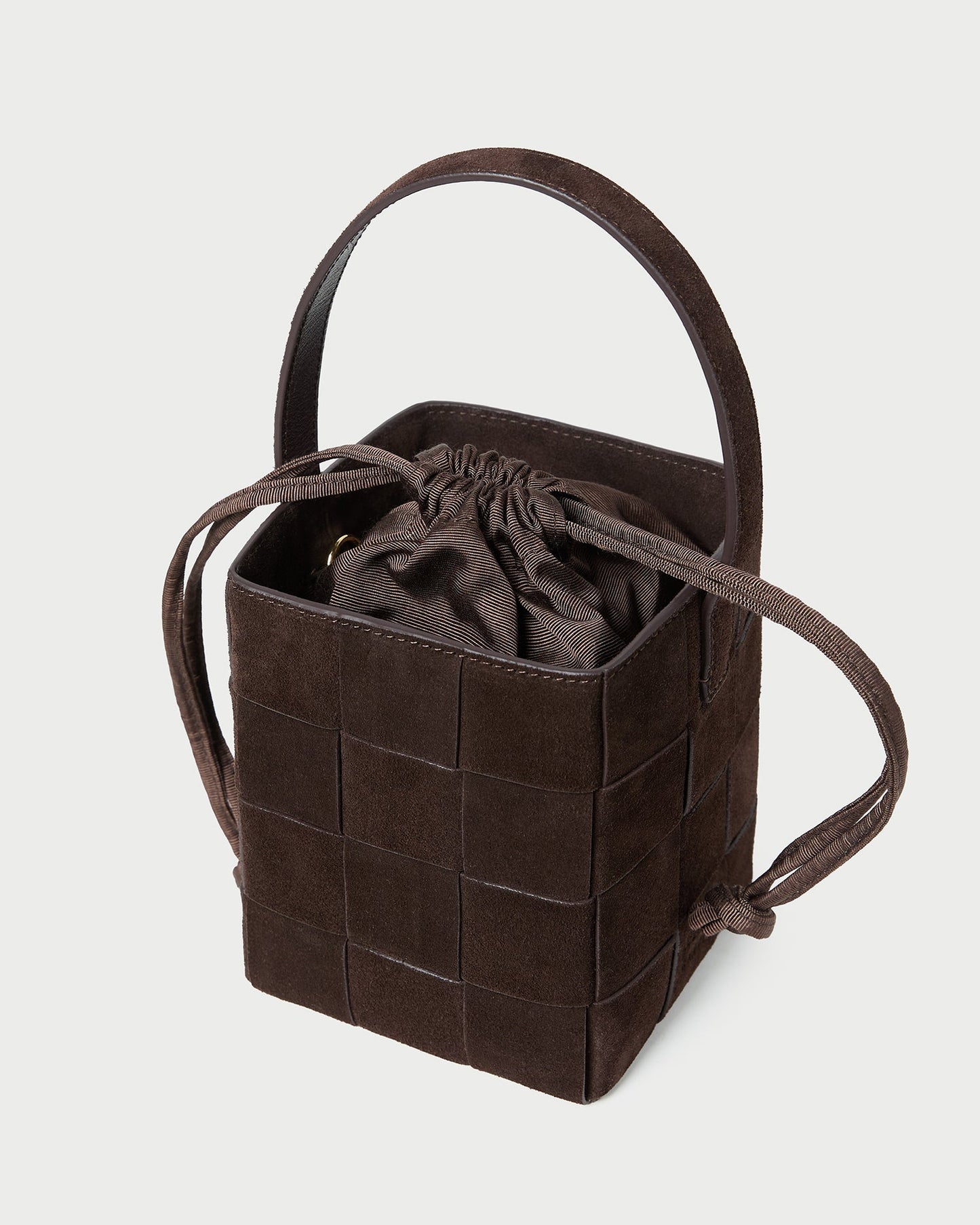 Laith Brown Suede Bucket Bag | Loeffler Randall Women