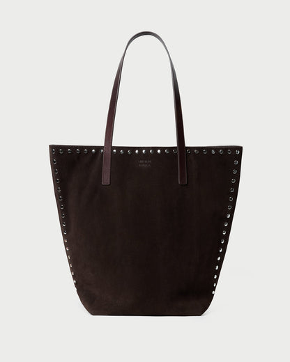 Walker Brown/Silver Suede Tote | Loeffler Randall Women
