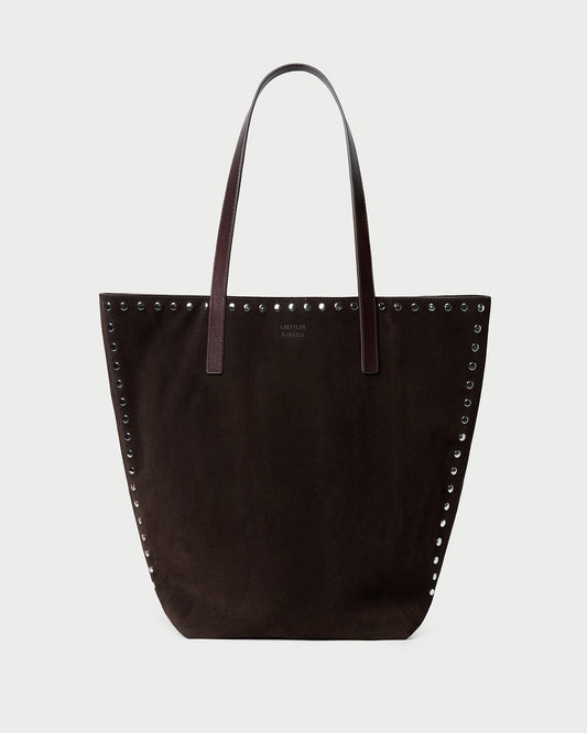 Walker Brown/Silver Suede Tote | Loeffler Randall Women
