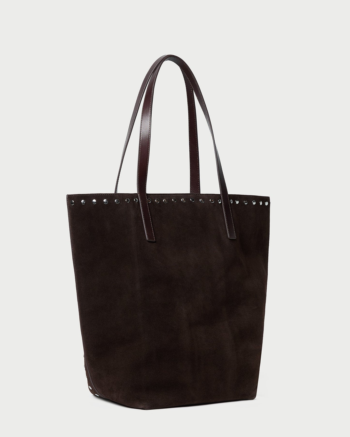 Walker Brown/Silver Suede Tote | Loeffler Randall Women