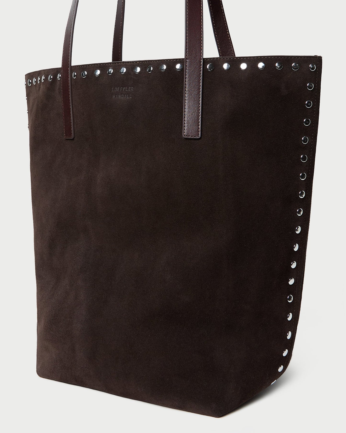 Walker Brown/Silver Suede Tote | Loeffler Randall Women