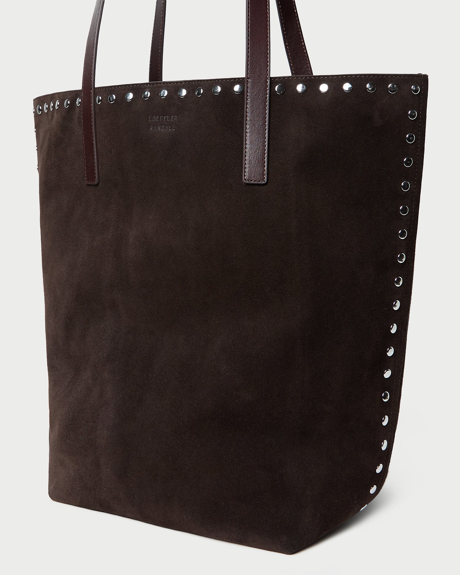 Walker Brown/Silver Suede Tote | Loeffler Randall Women