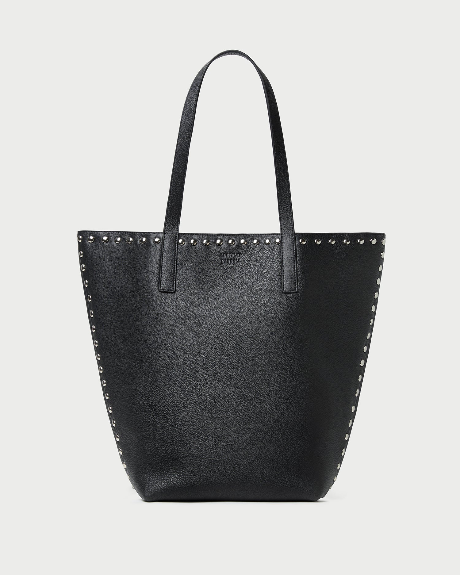 Walker Black/Silver Leather Tote | Loeffler Randall Women