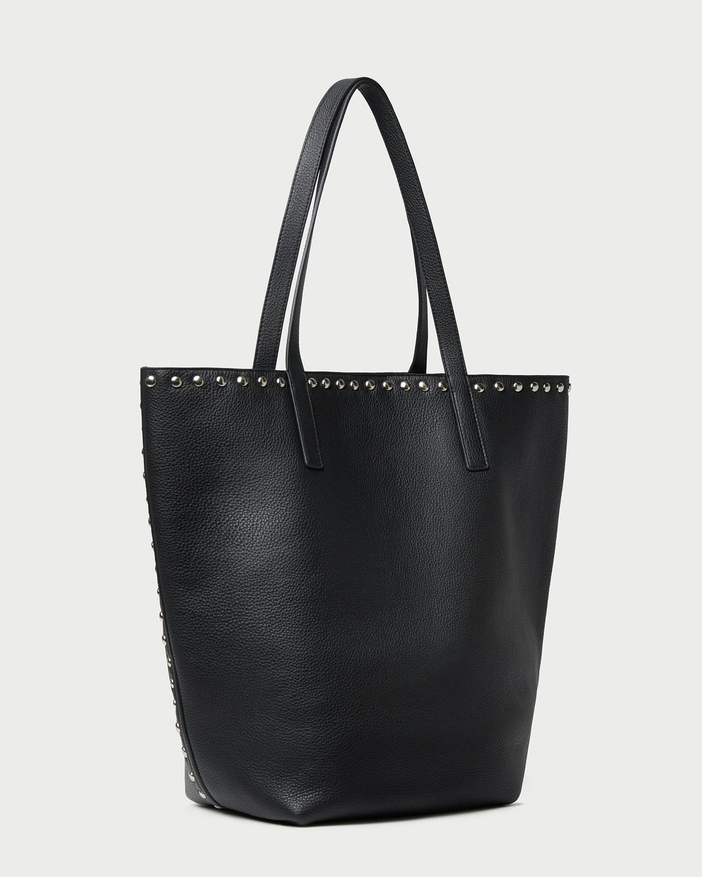 Walker Black/Silver Leather Tote | Loeffler Randall Women