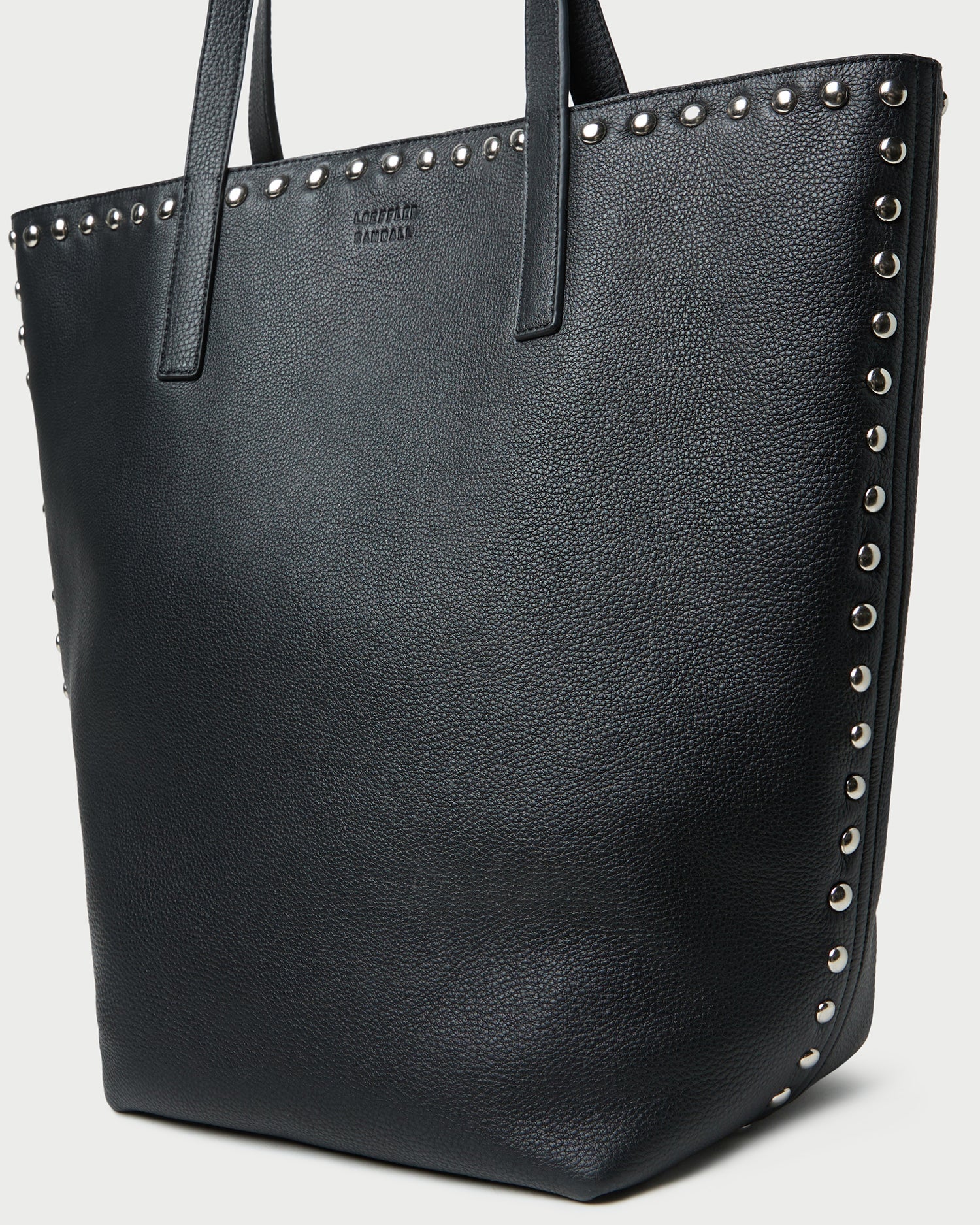 Walker Black/Silver Leather Tote | Loeffler Randall Women