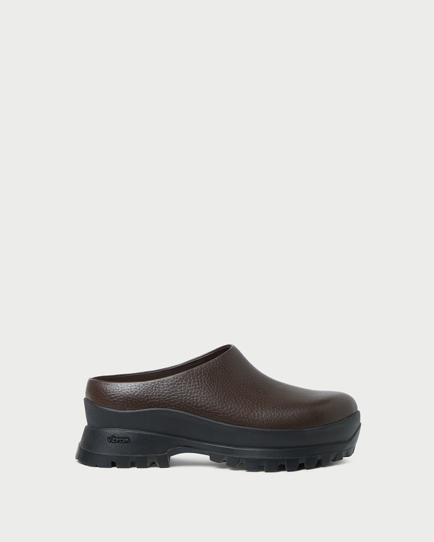 Gemma Brown Leather Lug Mule | Loeffler Randall Women