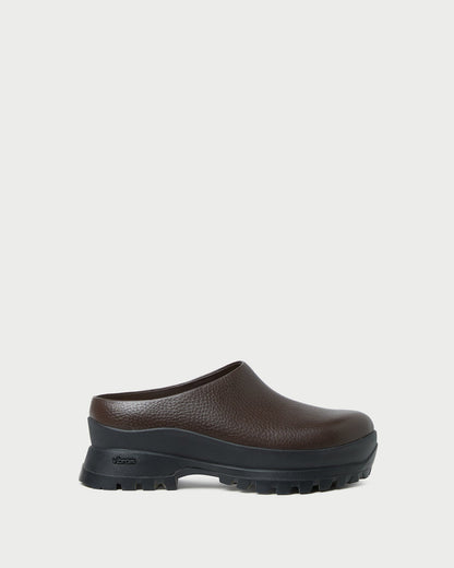 Gemma Brown Leather Lug Mule | Loeffler Randall Women