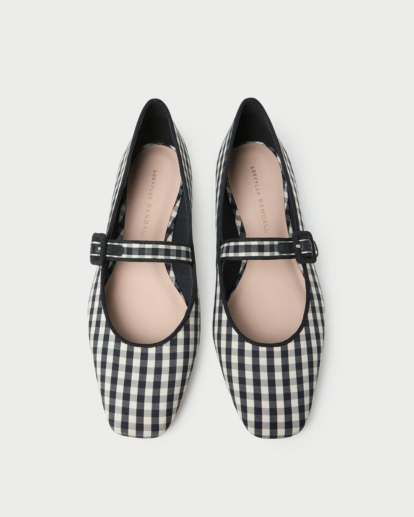 Ginger Black/White Gingham Mary Jane | Loeffler Randall Women