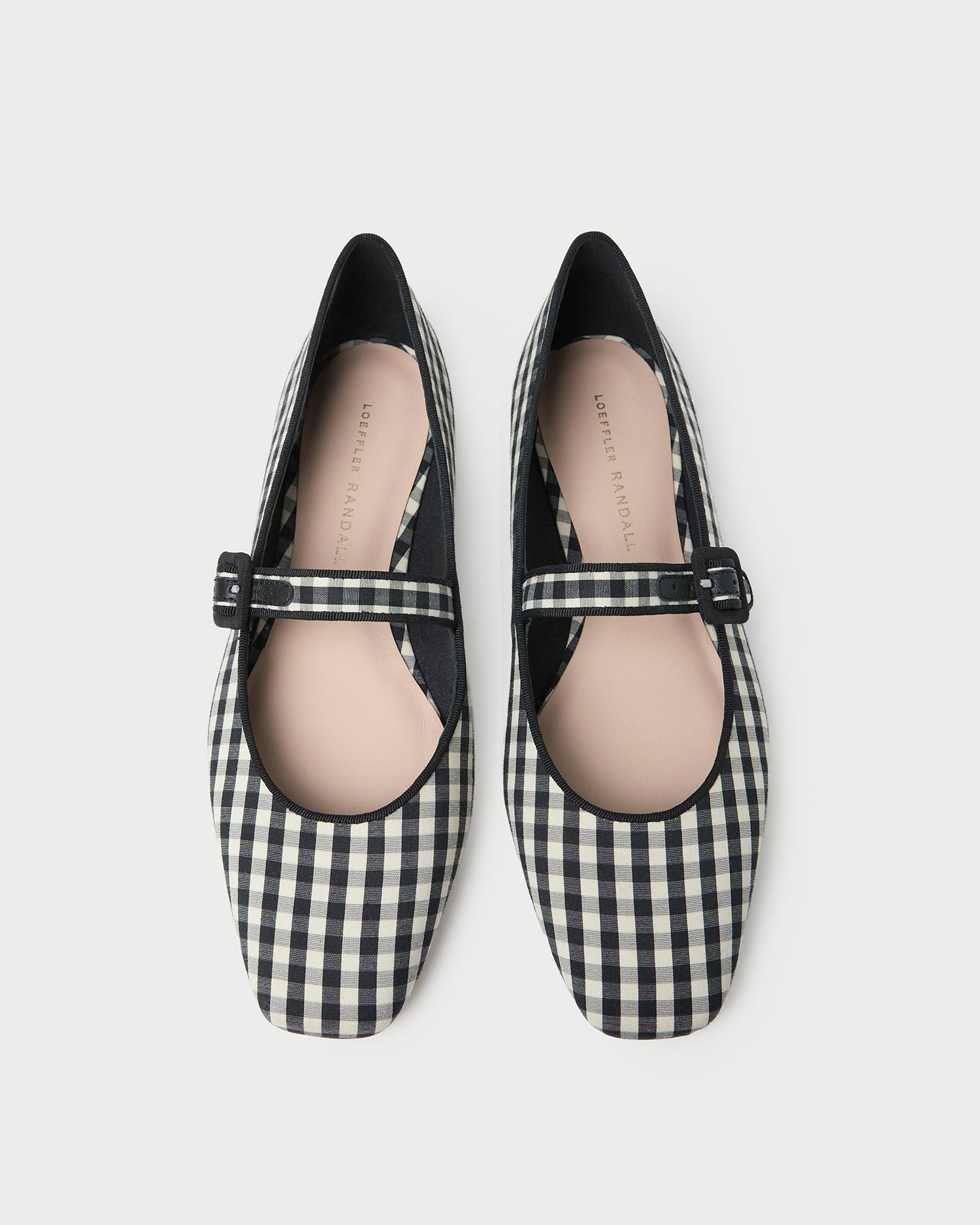 Ginger Black/White Gingham Mary Jane | Loeffler Randall Women