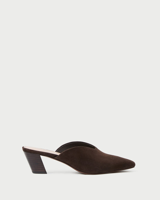 Perry Brown Suede Mule | Loeffler Randall Women