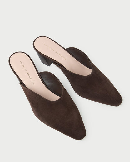 Perry Brown Suede Mule | Loeffler Randall Women