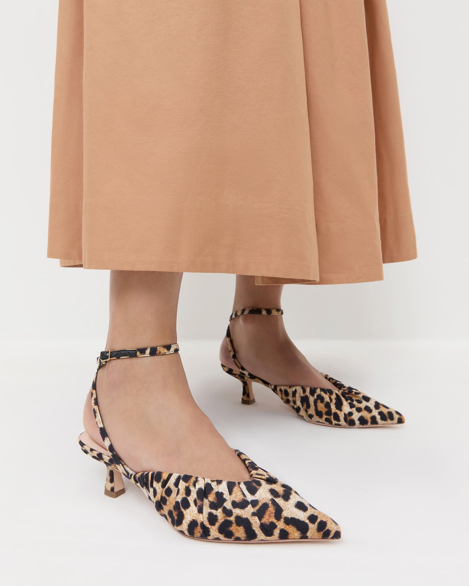 Rio Leopard Jersey Kitten Heel | Loeffler Randall Women