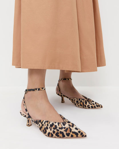 Rio Leopard Jersey Kitten Heel | Loeffler Randall Women