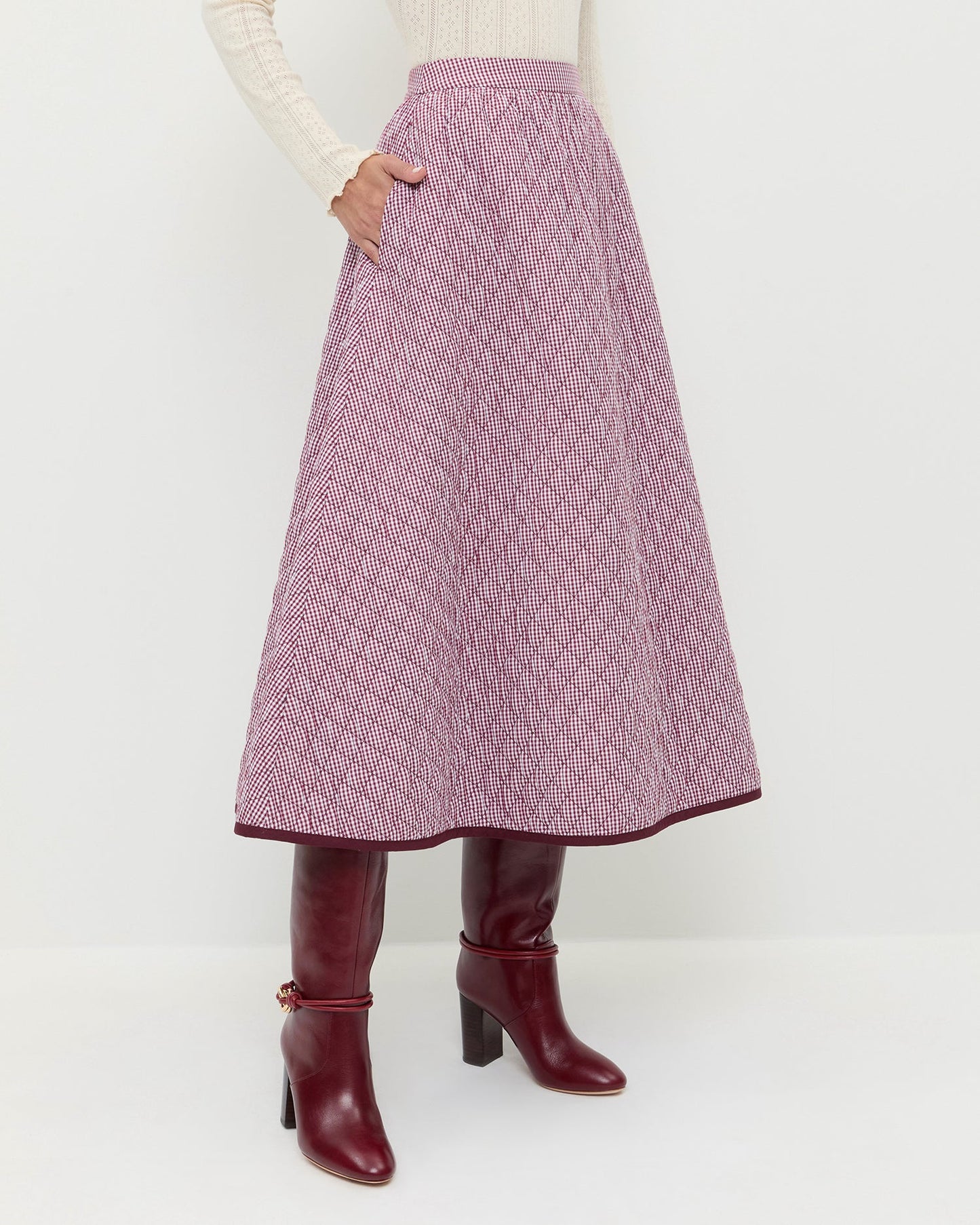 Clara Quilted Skirt | Loeffler Randall Women